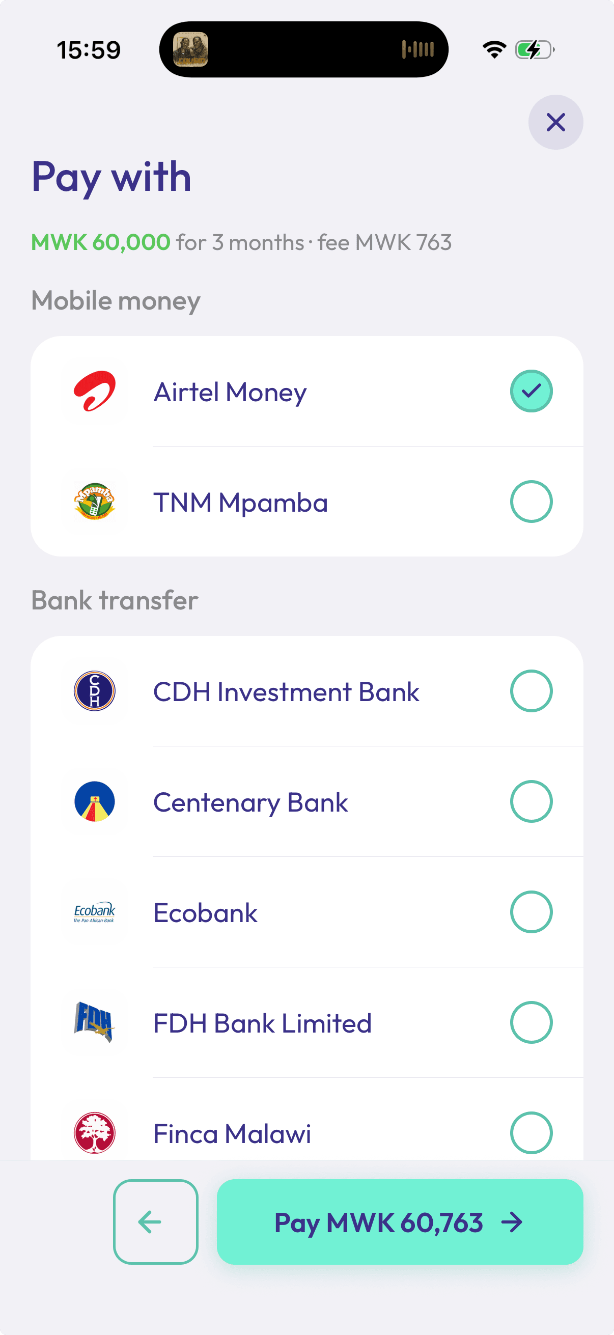 NebaPay app